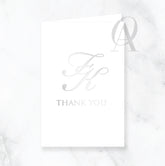 TYFSF02 INITIALS GOLD FOIL - Ooh Aah Invitations